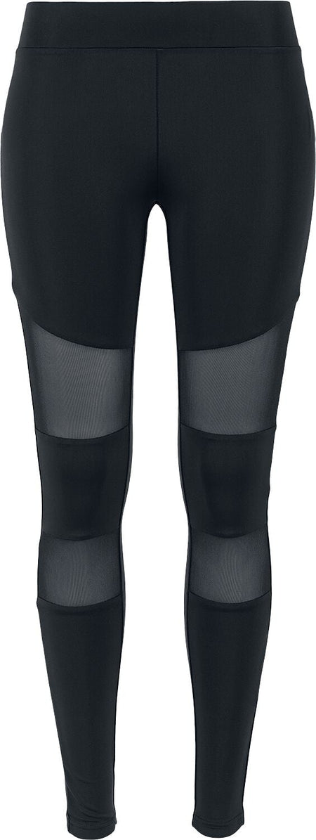 Legging  de Urban Classics - Leggings Tech Mesh - XS à 5XL - pour Femme - noir - Urban Classics