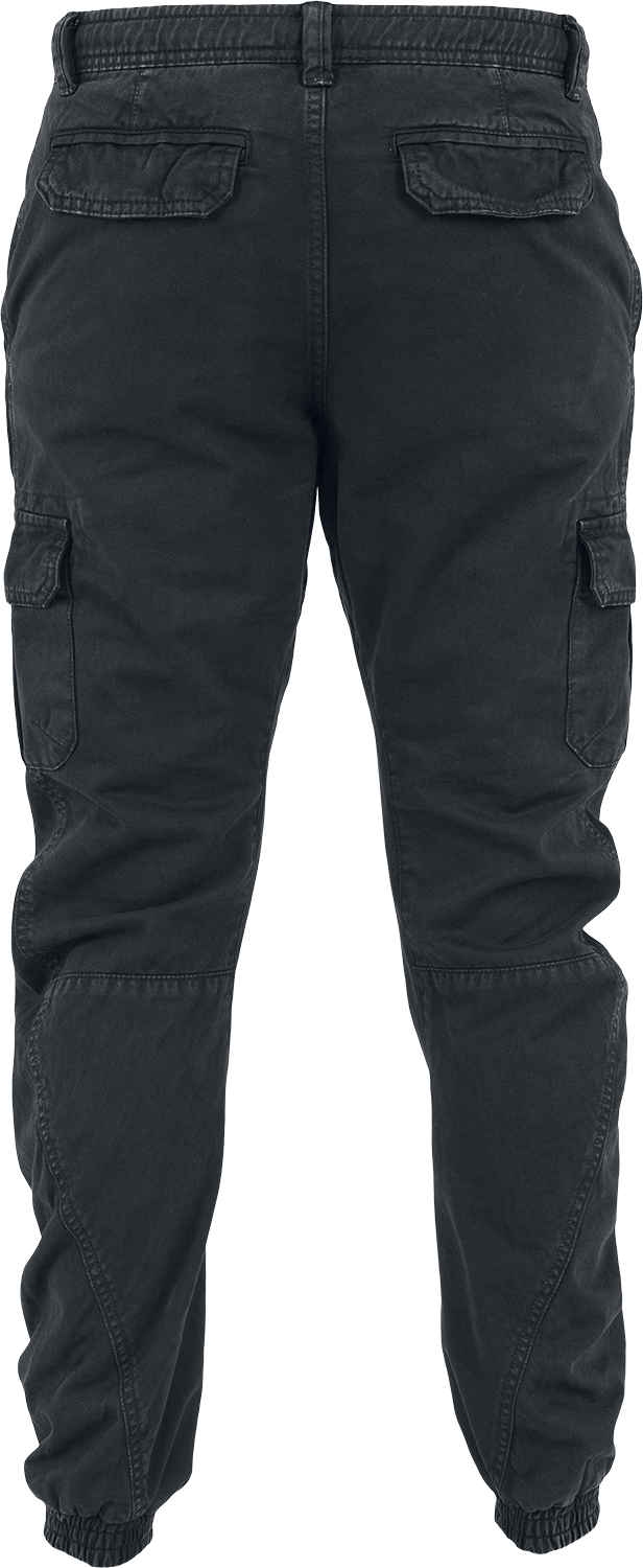 Pantalon Cargo  de Urban Classics - Treillis élastiqué - S à 5XL - pour Homme - noir - Urban Classics - View 2