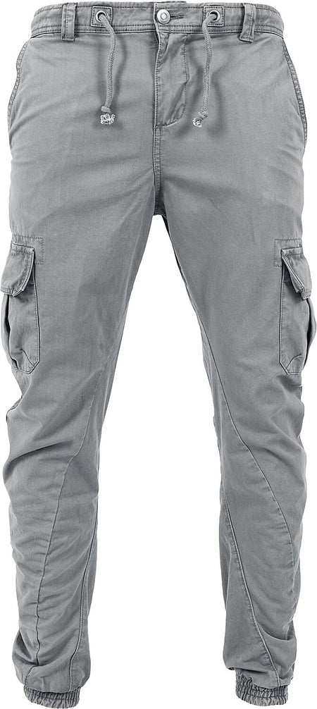Pantalon Cargo  de Urban Classics - Treillis élastiqué - S à 5XL - pour Homme - gris - Urban Classics