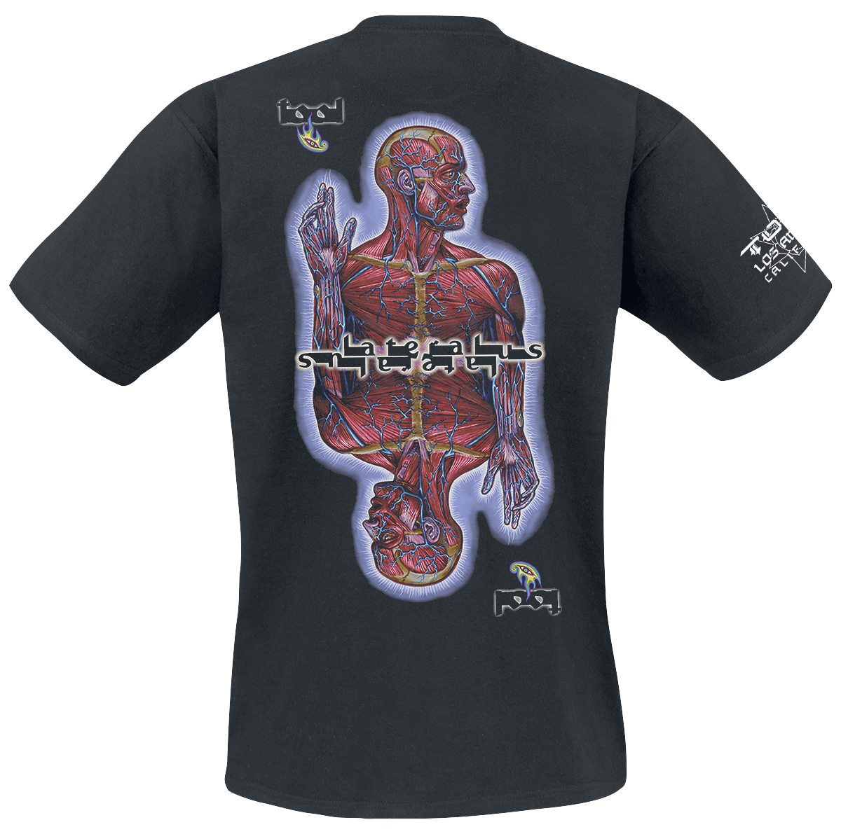 T-Shirt Manches courtes  de Tool - Lateralus - S à 5XL - pour Homme - noir - Tool - View 2