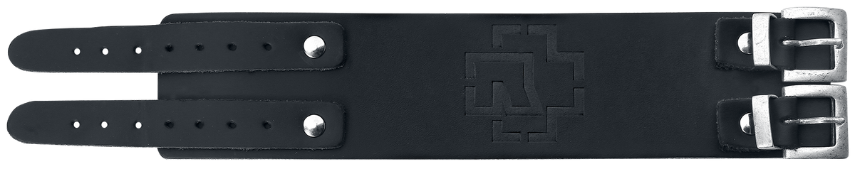 Bracelet  de Rammstein - Logo Rammstein - pour Unisexe - noir - Rammstein - View 2