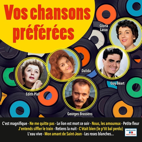 Vos chansons préférées - Front Cover