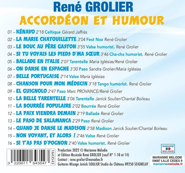 Accordéon et humour - Front Cover