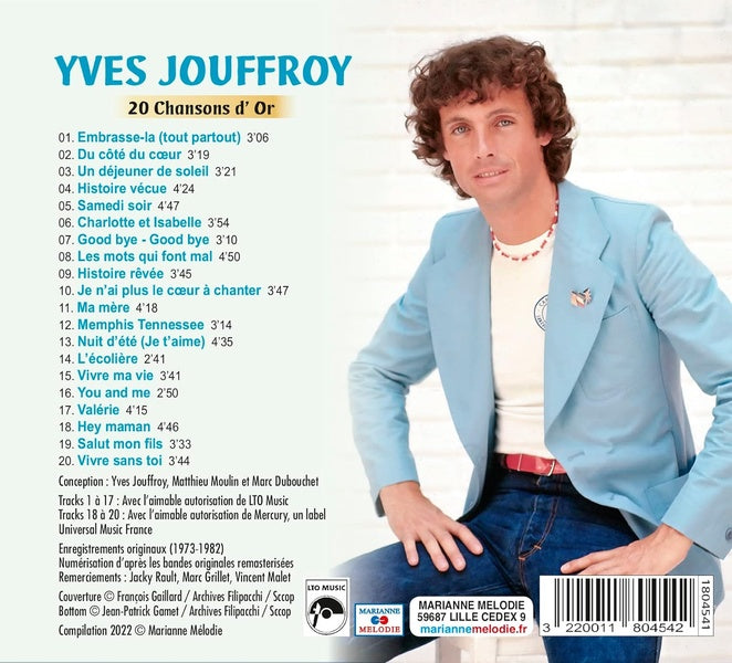 20 Chansons d’or 1973-1982 - Front Cover