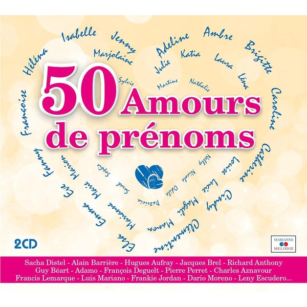 50 Amours de prénoms - Front Cover