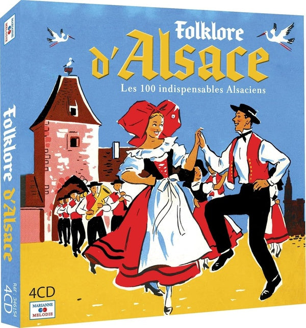 Folklore d'Alsace - Les 100 Indispensables Alsaciens Coffret - Front Cover