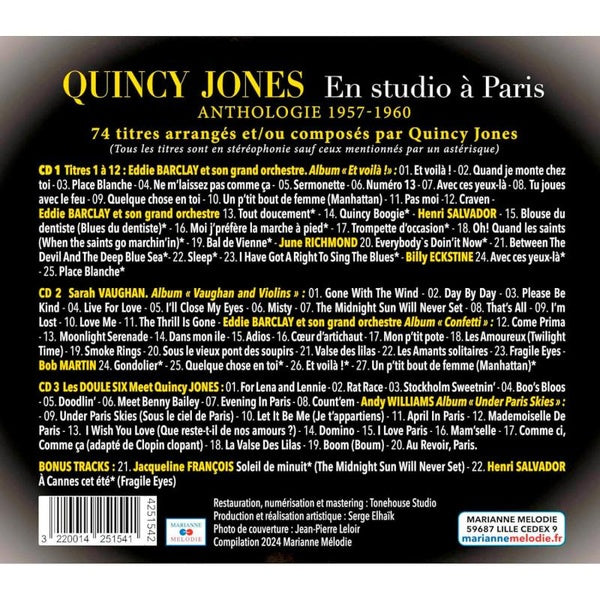 En Studio à Paris - Anthologie 1957-1960 Coffret - Front Cover