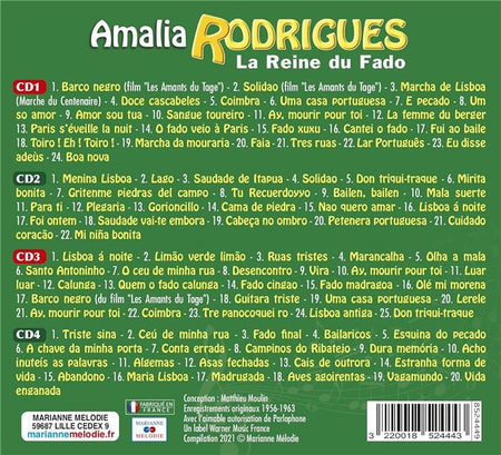 La Reine du Fado 1954-1963 - Front Cover