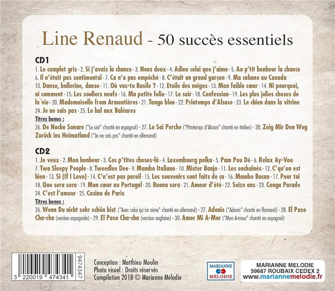 50 succès essentiels - Front Cover