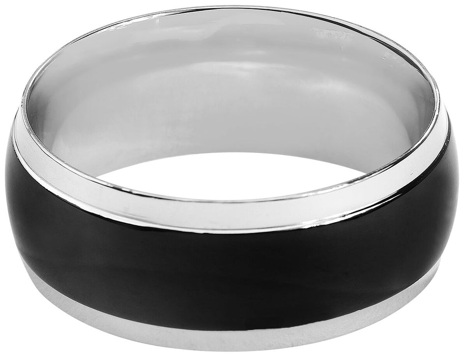 Bague  de etNox - Basic - pour Unisexe - couleur argent - etNox