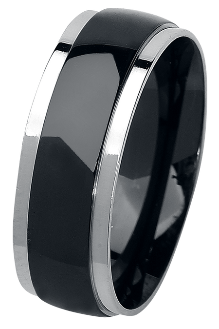 Bague  de etNox - Basic - pour Unisexe - couleur argent - etNox - View 2