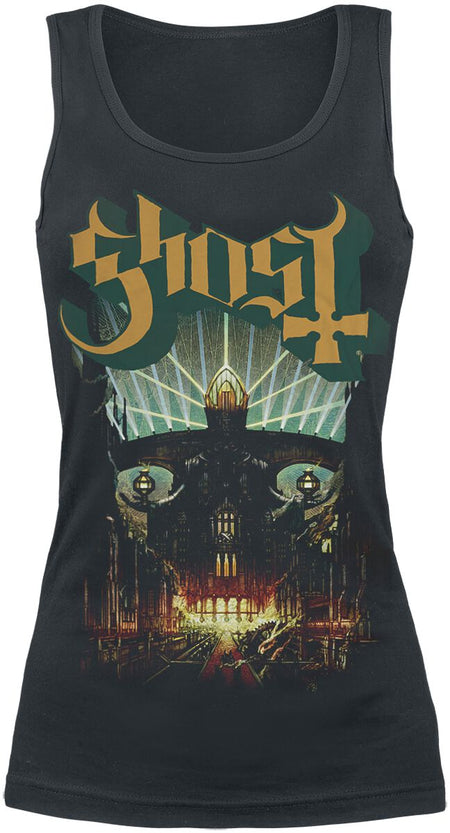 Top  de Ghost - Meliora - S à XXL - pour Femme - noir - Ghost