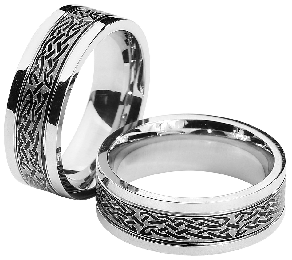 Bague  de etNox hard and heavy - Love Has No End - pour Unisexe - couleur argent - etNox hard and heavy - View 2