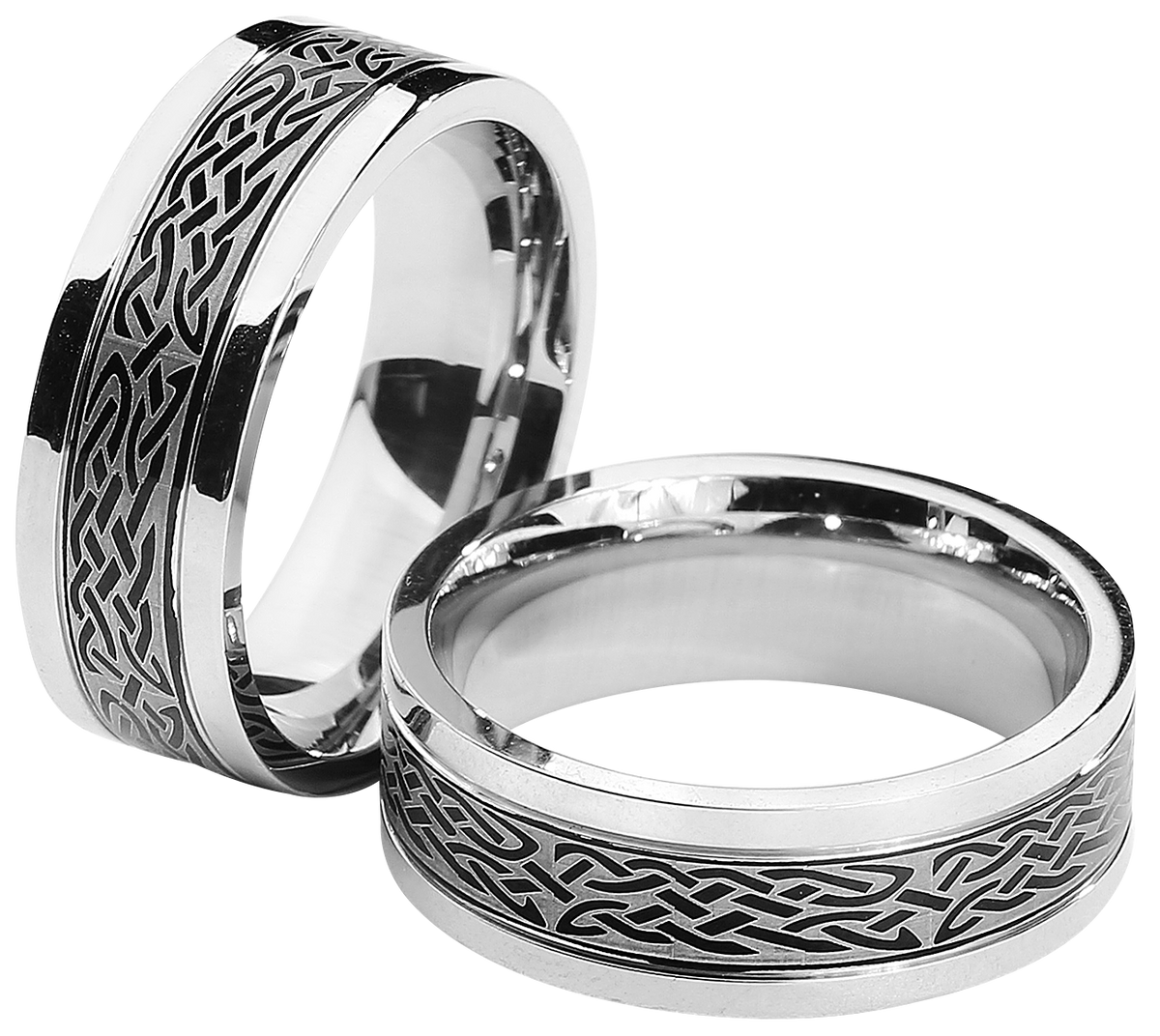 Bague  de etNox hard and heavy - Love Has No End - pour Unisexe - couleur argent - etNox hard and heavy - View 2
