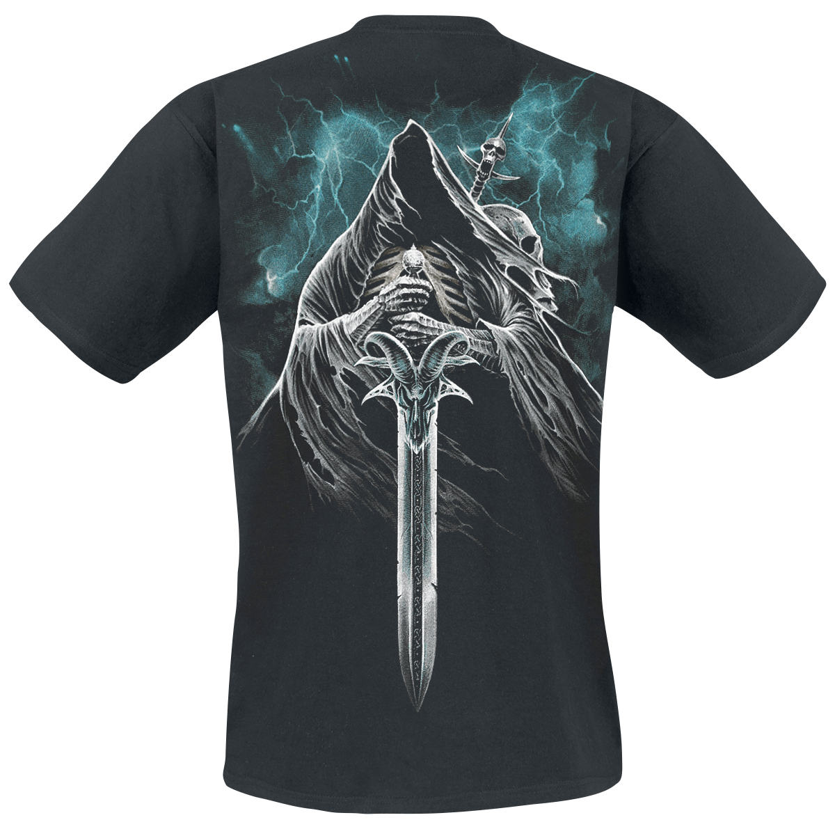 T-Shirt Manches courtes Gothic de Spiral - Grim Rider - S à XXL - pour Homme - noir - Spiral - View 2