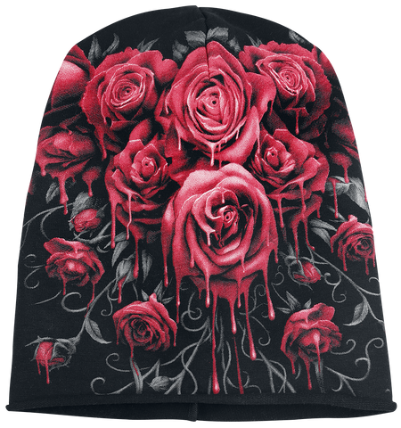 Bonnet Gothic de Spiral - Blood Rose - pour Femme - noir - Spiral - View 2