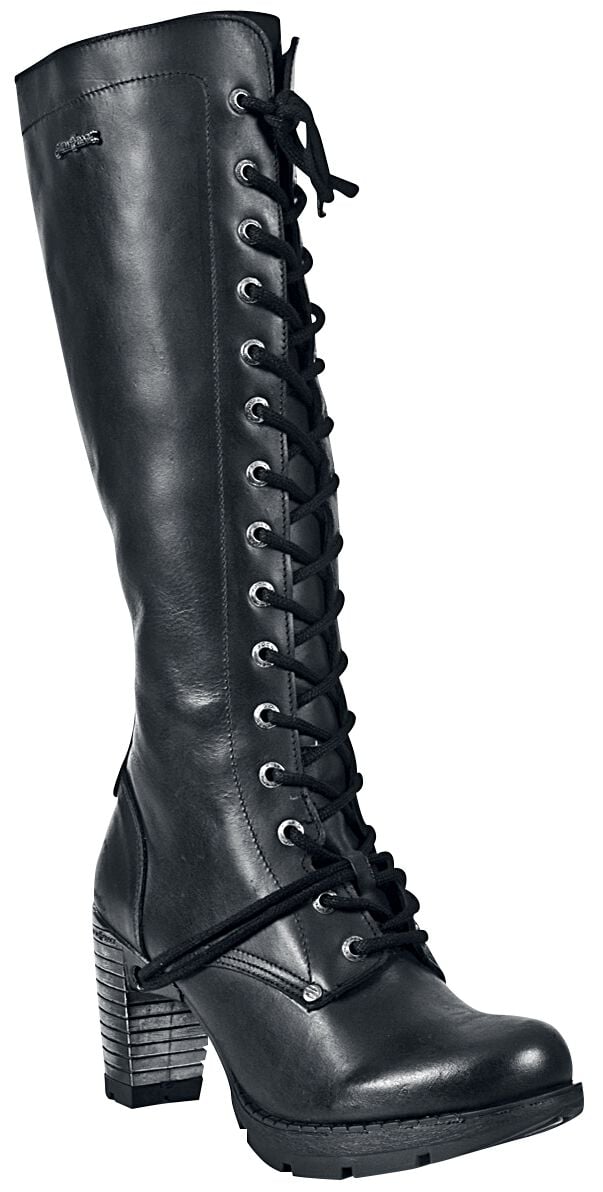 Bottes Gothic de New Rock - Trail - EU36 à EU41 - pour Femme - noir - New Rock