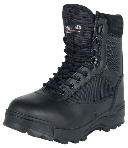Bottes  de Brandit - Zipper Tactical - EU39 à EU47 - pour Unisexe - noir - Brandit