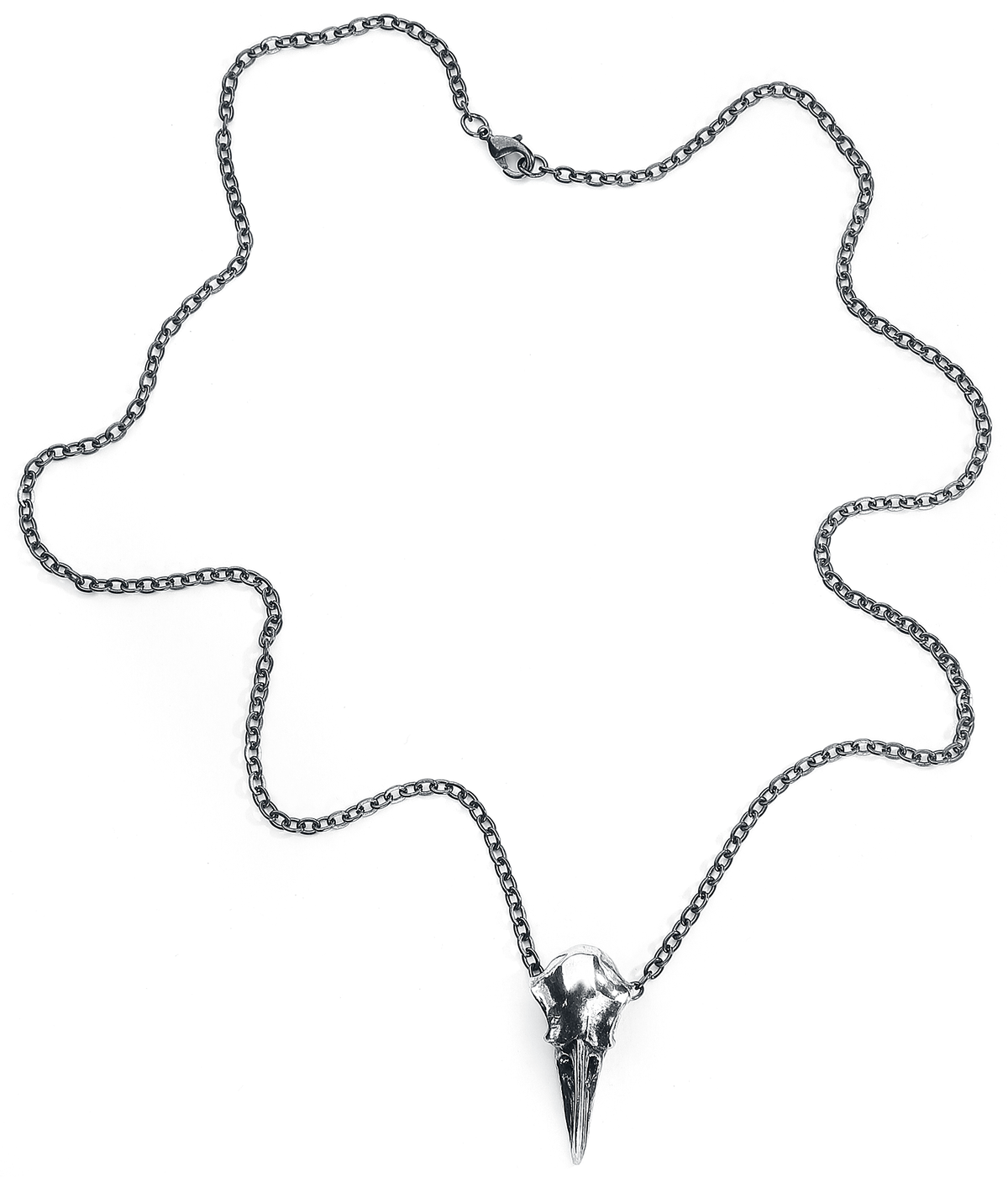 Collier Gothic de Alchemy Gothic - Petit Crâne De Corbeau - pour Unisexe - Standard - Alchemy Gothic - View 2