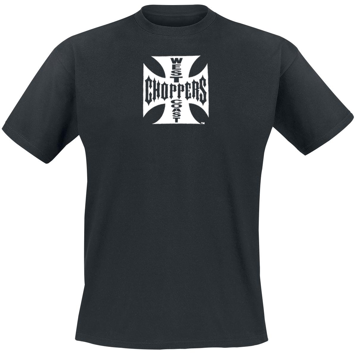 T-Shirt Manches courtes  de West Coast Choppers - OG Classic - S à 3XL - pour Homme - noir - West Coast Choppers - View 2