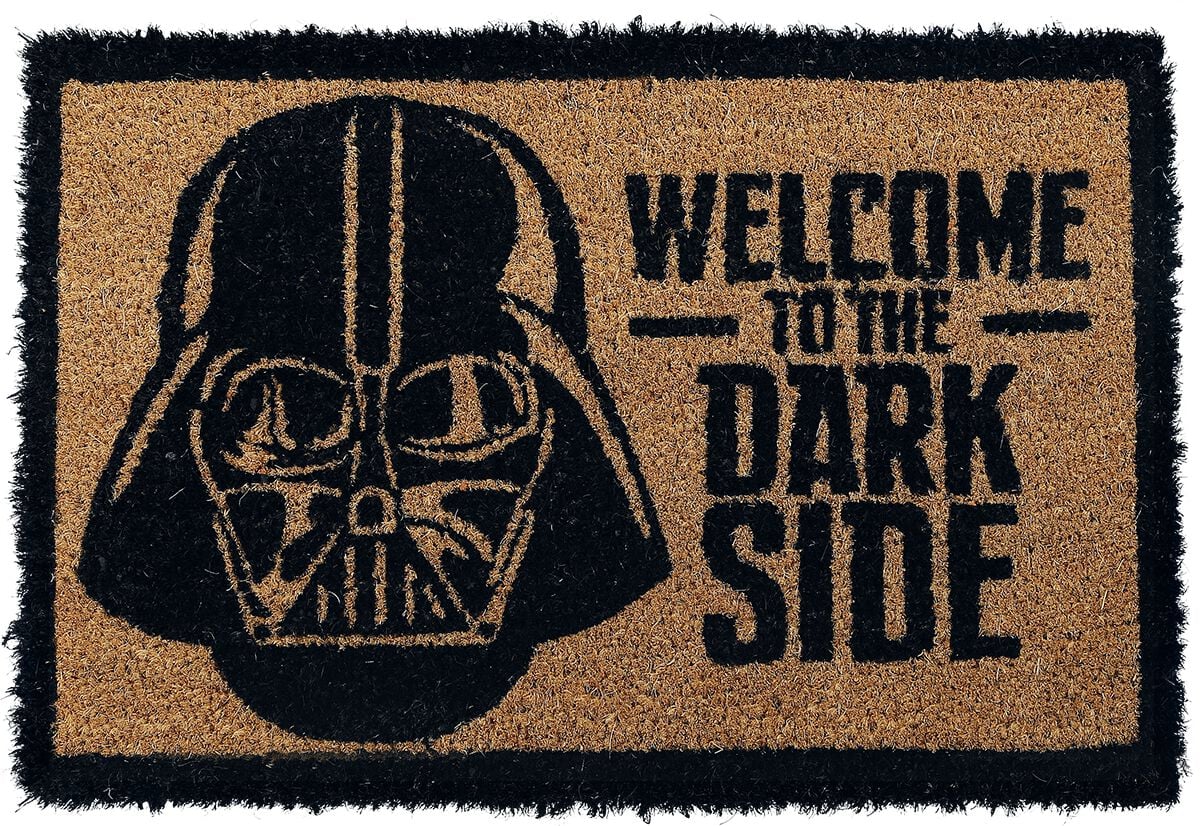 Paillasson Disney de Star Wars - Welcome To The Dark Side - pour Indifférent - marron/noir - Star Wars