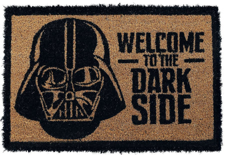 Paillasson Disney de Star Wars - Welcome To The Dark Side - pour Indifférent - marron/noir - Star Wars