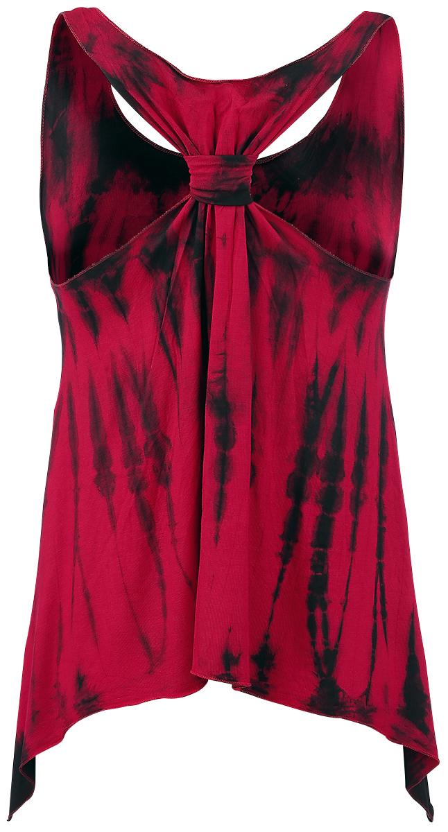 Top  de Innocent - Haut Rouge Tye Knot - S à XL - pour Femme - rouge - innocent - View 2