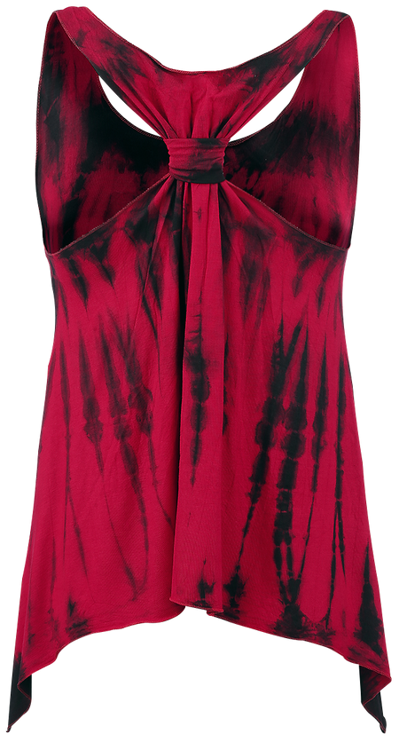 Top  de Innocent - Haut Rouge Tye Knot - S à XL - pour Femme - rouge - innocent - View 2