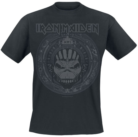 T-Shirt Manches courtes  de Iron Maiden - Book Of Souls Crâne - M à XXL - pour Homme - noir - Iron Maiden