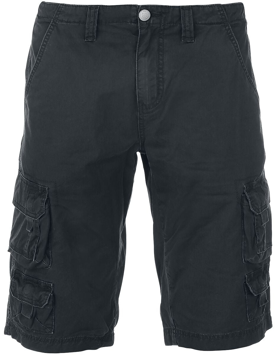 Short  de RED by EMP - Short Army Vintage - S à 5XL - pour Homme - noir - RED by EMP