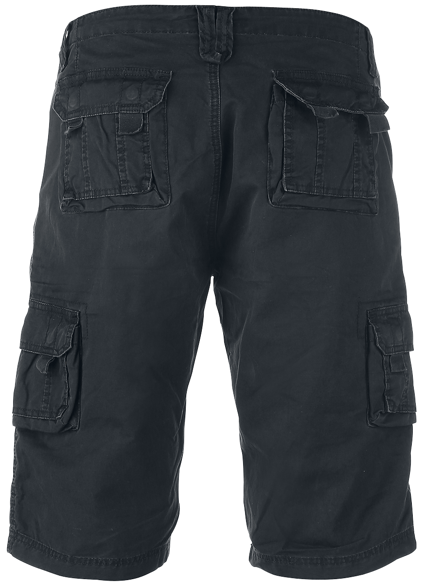 Short  de RED by EMP - Short Army Vintage - S à 5XL - pour Homme - noir - RED by EMP - View 2