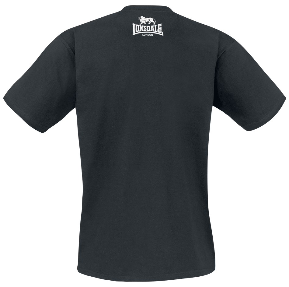 T-Shirt Manches courtes  de Lonsdale London - Logo - M à 5XL - pour Homme - noir - Lonsdale London - View 2