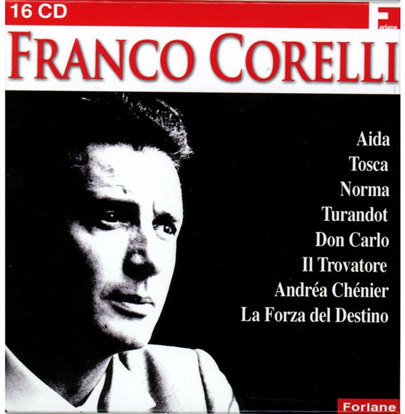 Franco Corelli - 16 CD - Front Cover