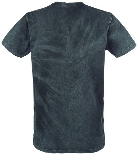 T-Shirt Manches courtes  de Outer Vision - Vintage - S à XXL - pour Homme - pétrole - Outer Vision - View 2