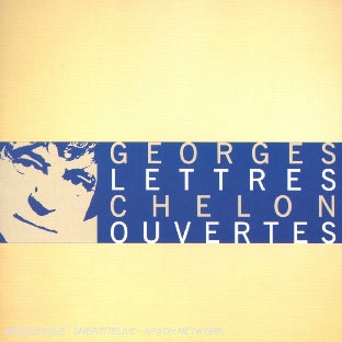 Lettres ouvertes - Front Cover