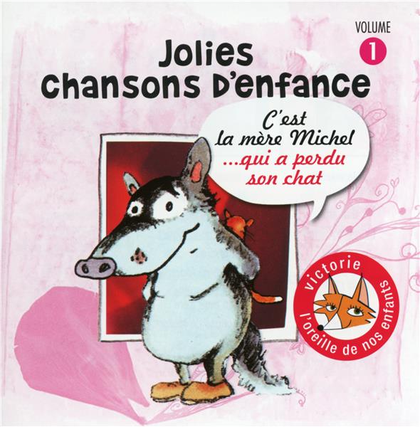 Jolies chansons d'enfance /vol.1 - Front Cover
