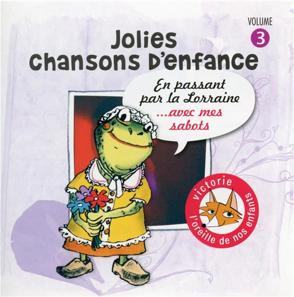 Jolies chansons d'enfance /vol.3 - Front Cover