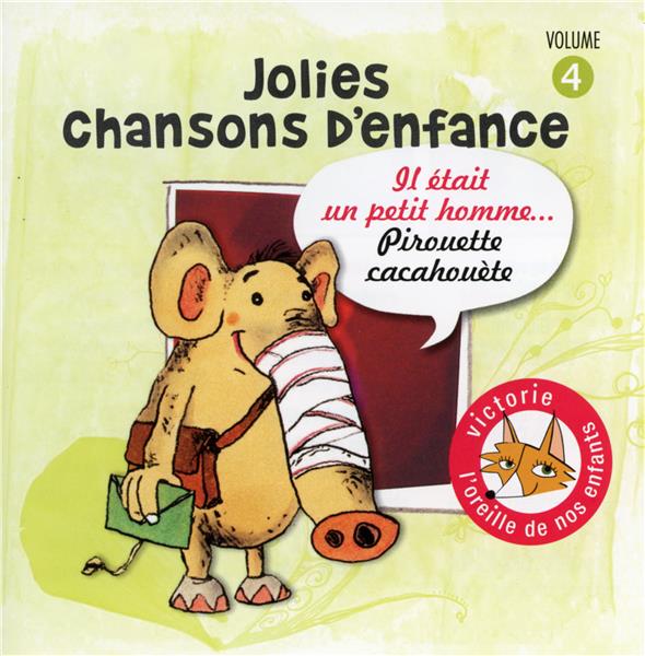 Jolies chansons d'enfance /vol.4 - Front Cover