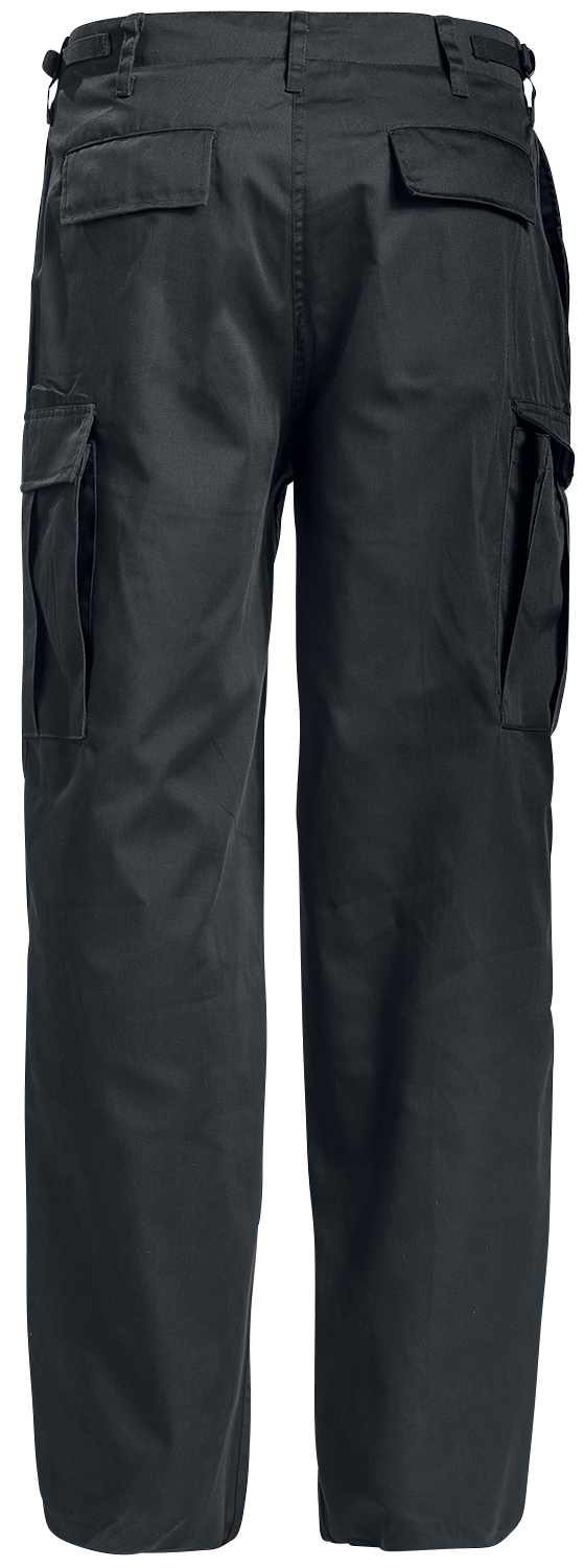 Pantalon en toile  de Brandit - US Ranger - S à 7XL - pour Homme - noir - Brandit - View 2