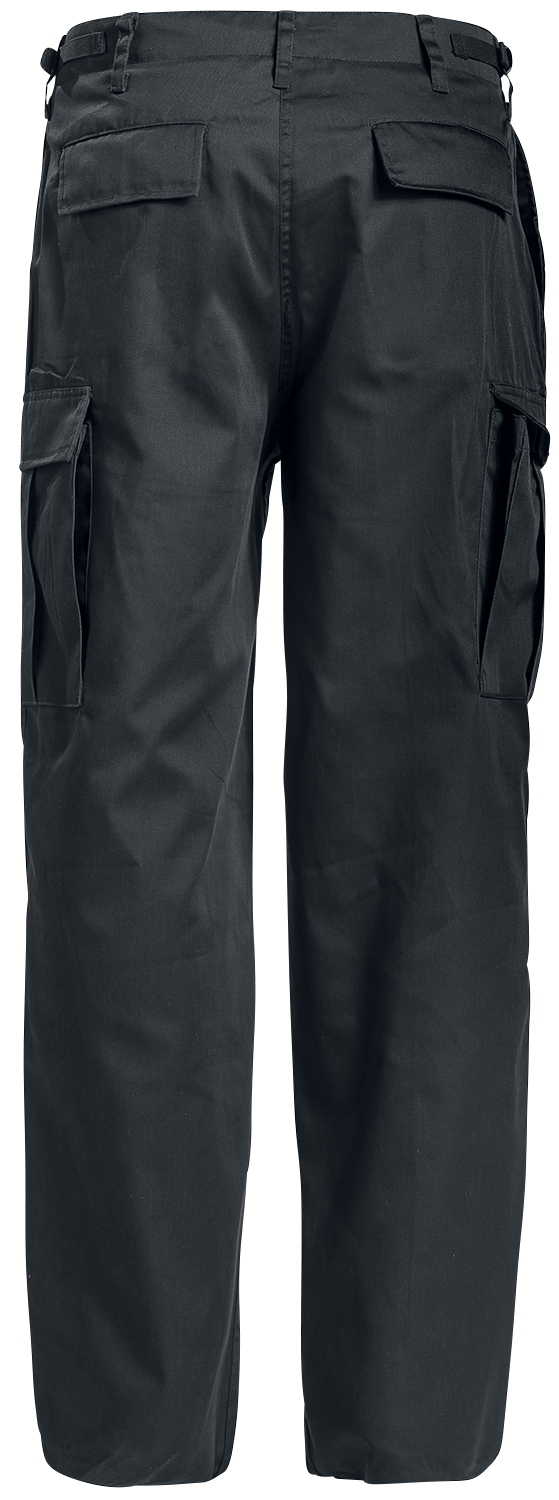 Pantalon en toile  de Brandit - US Ranger - S à 7XL - pour Homme - noir - Brandit - View 2