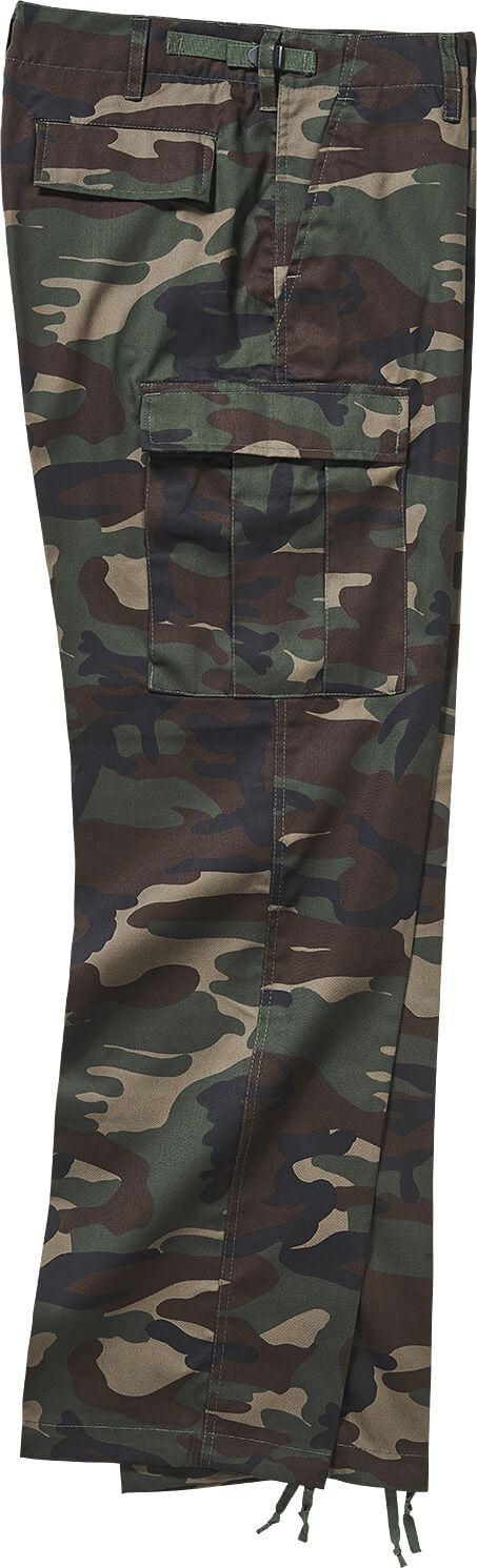 Pantalon en toile  de Brandit - US Ranger - S à 4XL - pour Homme - camouflage forêt - Brandit