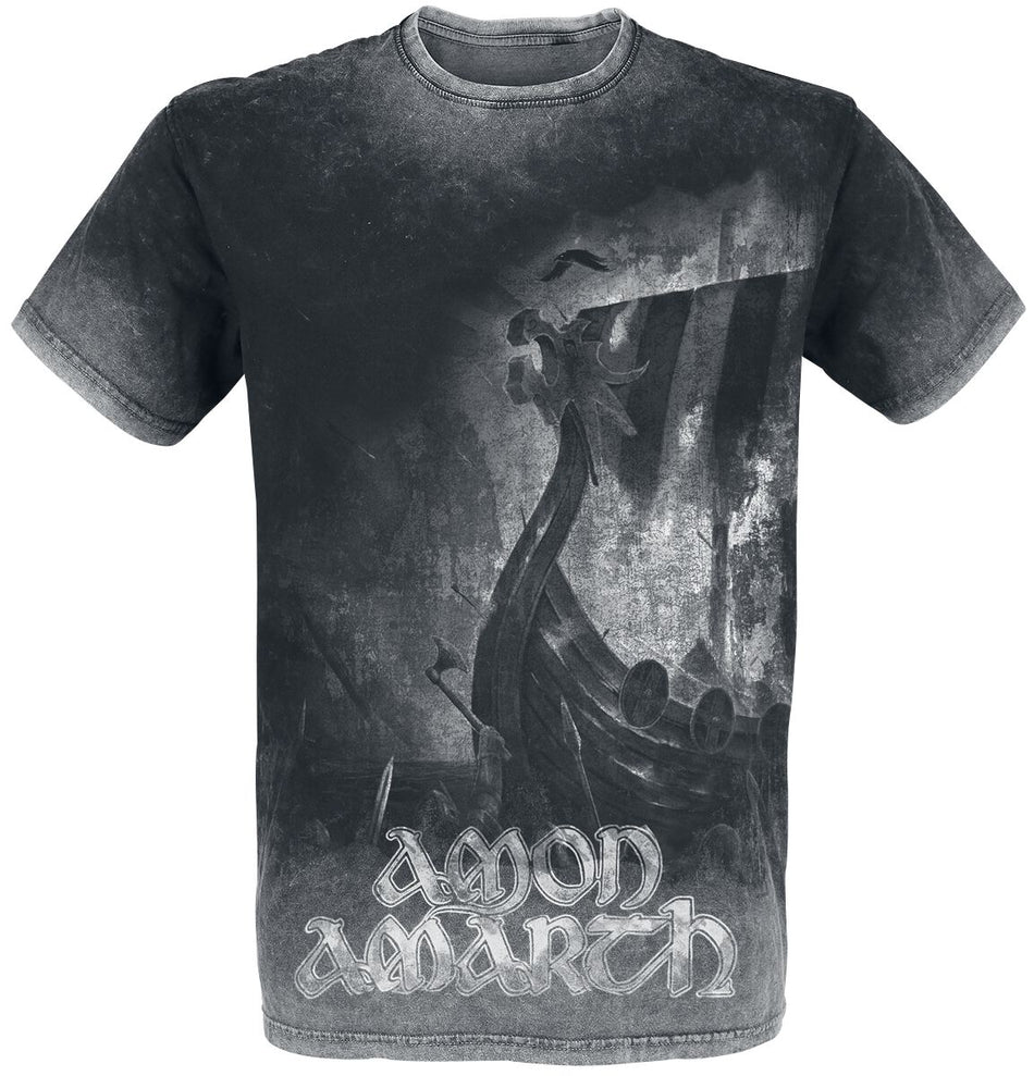 T-Shirt Manches courtes  de Amon Amarth - One Thousand Burning Arrows - M à 4XL - pour Homme - anthracite - Amon Amarth