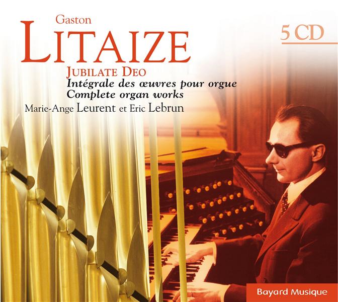 Gaston Litaize - Jubilate Deo - Front Cover