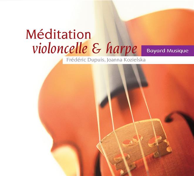 Méditation violoncelle & harpe - Front Cover