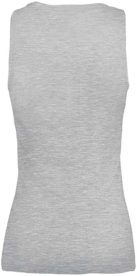 Top  de Guns N' Roses - Flower Skull - L à XL - pour Femme - gris chiné - Guns N' Roses - View 2