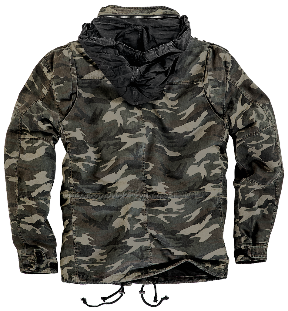 Manteau d'hiver  de Black Premium by EMP - Veste Army Vintage - S à 7XL - pour Homme - camouflage - Black Premium by EMP - View 2