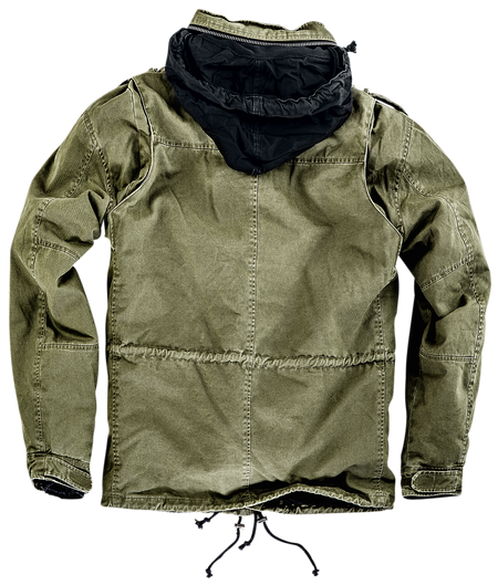 Veste d'hiver  de Black Premium by EMP - Veste Army Vintage - L à 7XL - pour Homme - olive - Black Premium by EMP - View 2