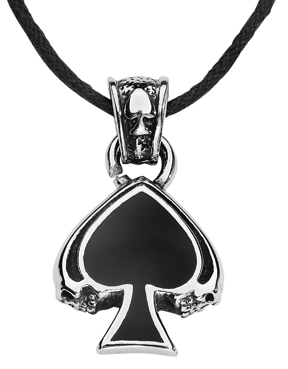 Collier  de etNox hard and heavy - Black Spade - pour Homme - couleur argent - etNox hard and heavy