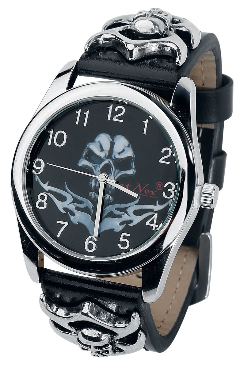Montres bracelets  de etNox Time - Tribal Skull - pour Unisexe - noir - etNox Time