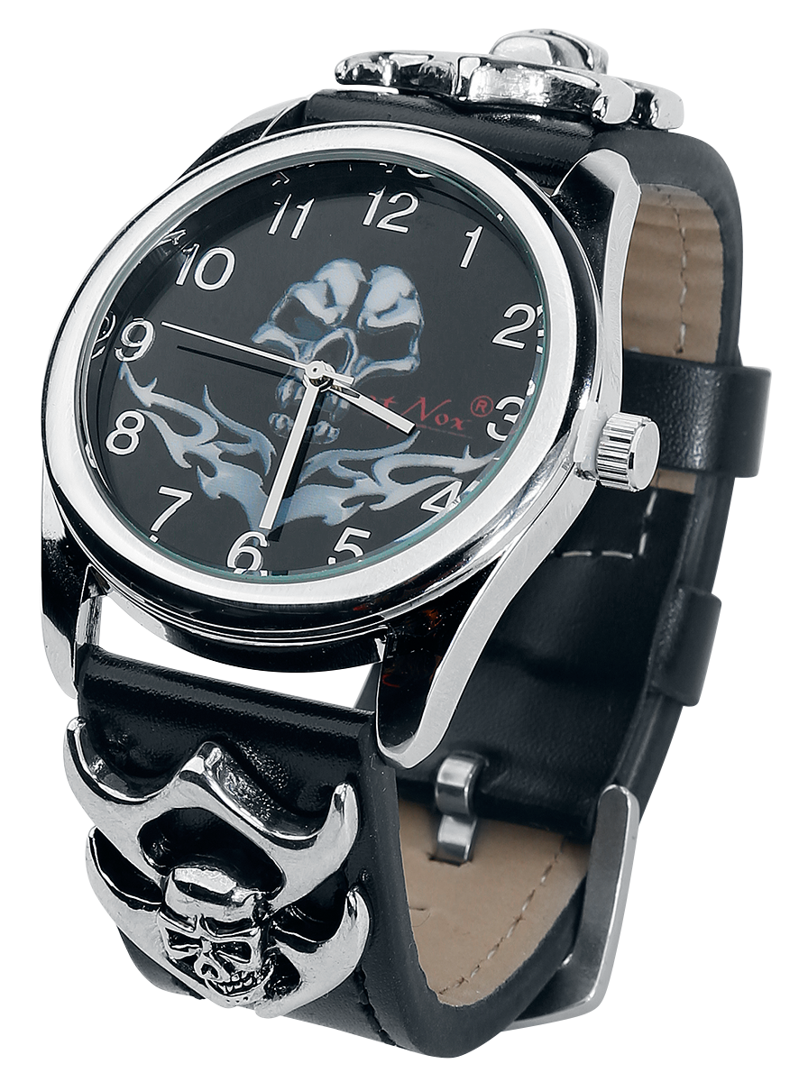 Montres bracelets  de etNox Time - Tribal Skull - pour Unisexe - noir - etNox Time - View 2